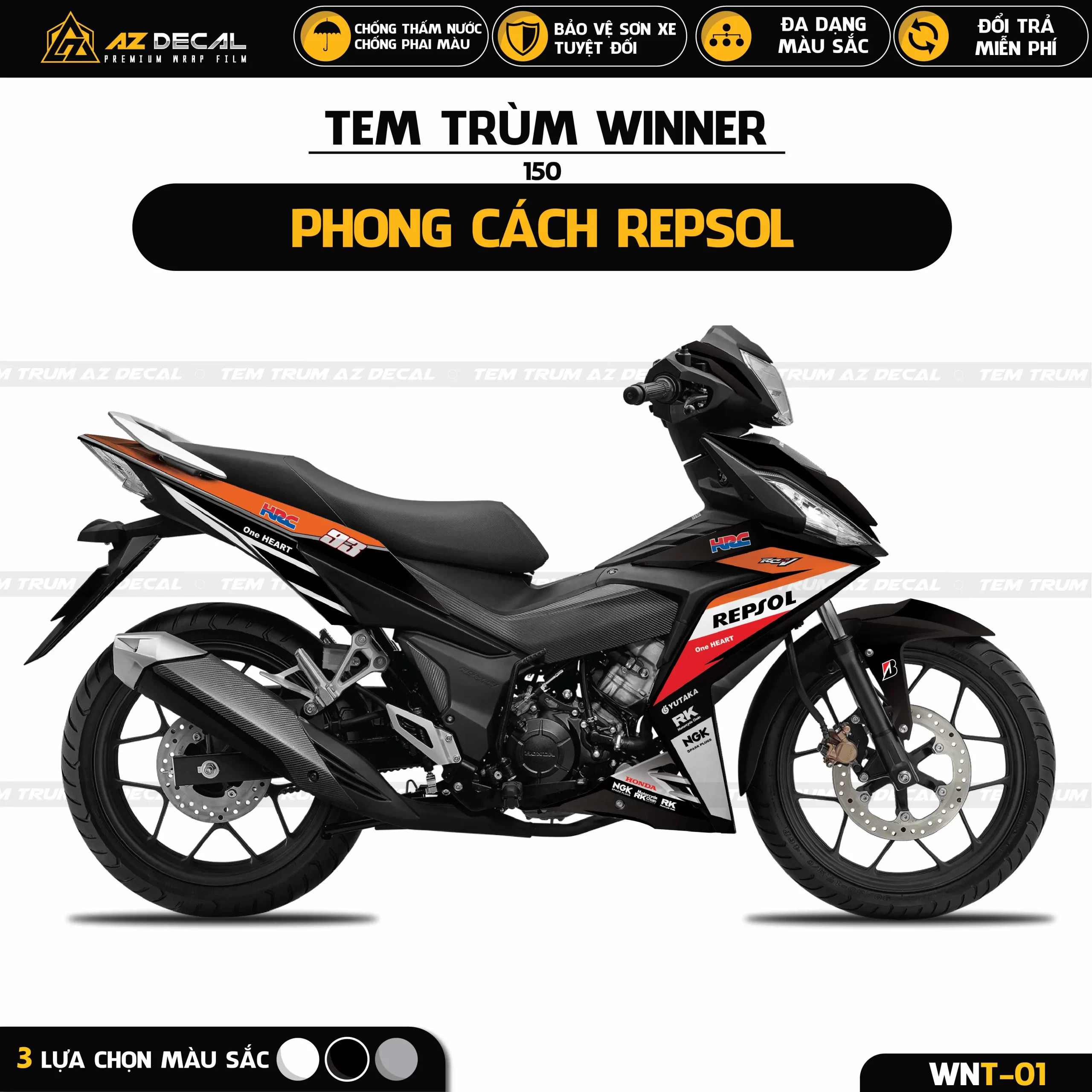 Tem Trùm Winner V1 | WNT-14 | Phong Cách Ducati