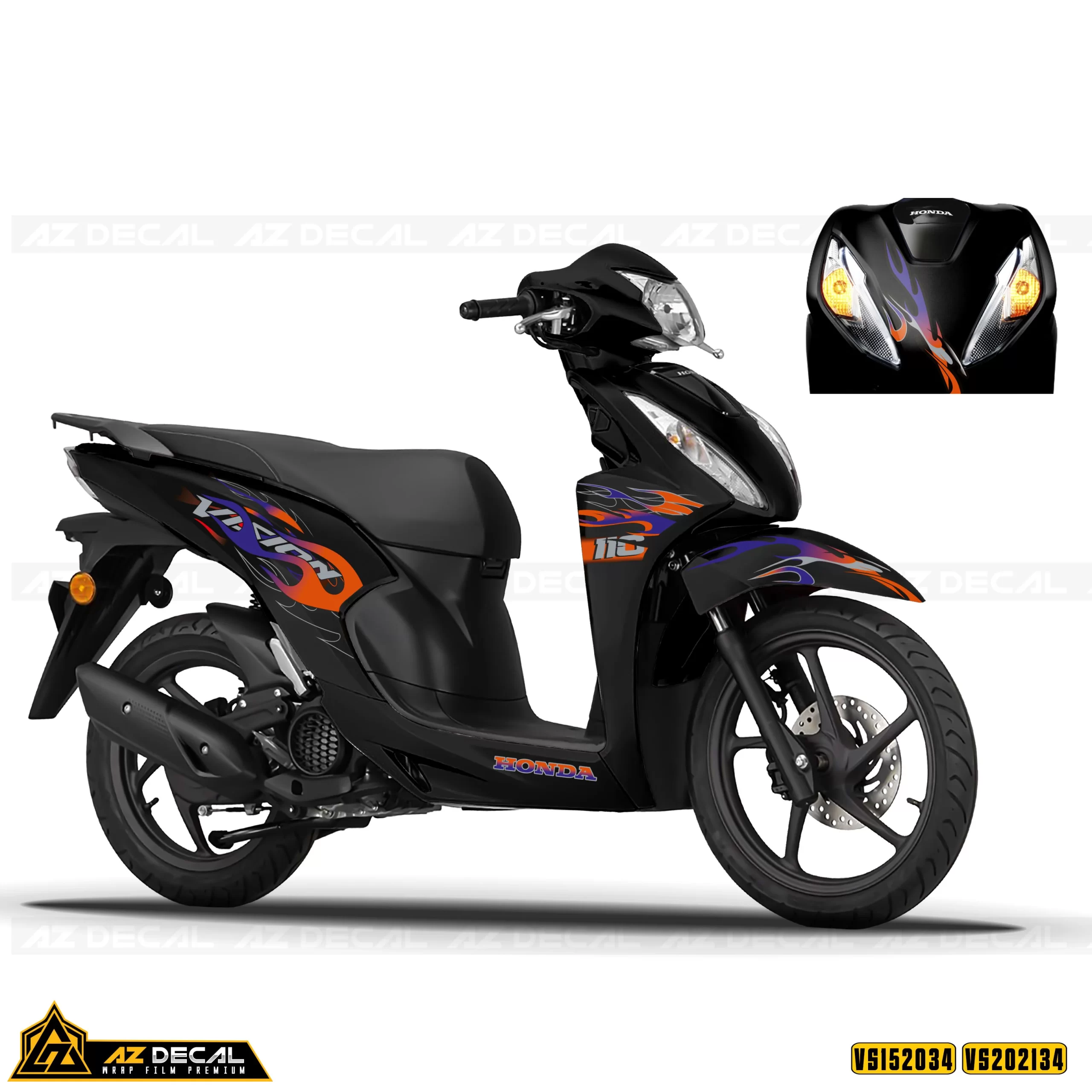 Tem Xe Vision | VS41 | Mẫu Sporty